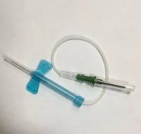 Sterile Butterfly Needle 23G with LUER-tube19cm Sterile Butterfly Needle 23G with LUER-tube19cm